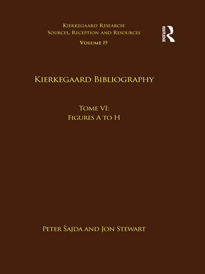 cover image of Volume 19, Tome VI